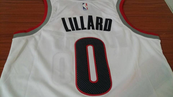 Men 0 Damian Lillard Jersey White Portland Trail Blazers Fanatics - fastssd - NBA Jersey - nRevo