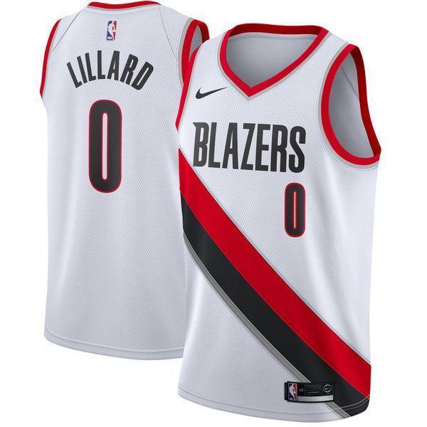 Men 0 Damian Lillard Jersey White Portland Trail Blazers Fanatics - fastssd - NBA Jersey - nRevo