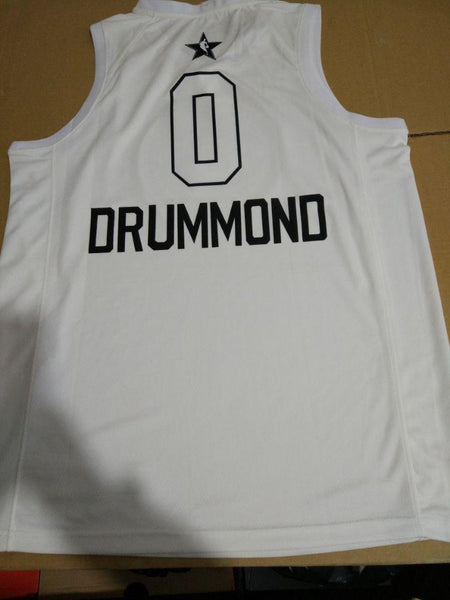 Men 0 Andre Drummond Jersey White Detroit Pistons Swingman Fanatics - fastssd - NBA Jersey - nRevo