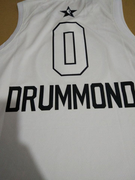 Men 0 Andre Drummond Jersey White Detroit Pistons Swingman Fanatics - fastssd - NBA Jersey - nRevo