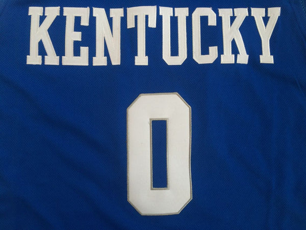 Men 0 De'Aaron Fox Jersey Blue Kentucky Wildcats Jersey Swingman Fanatics - fastssd - NBA Jersey - nRevo