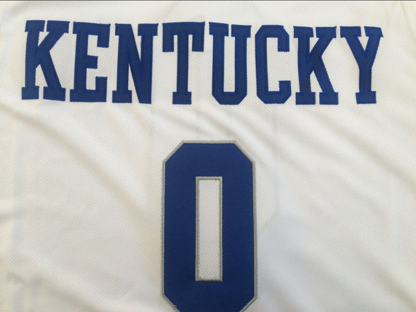 Men 0 De'Aaron Fox Jersey White Kentucky Wildcats Jersey Swingman Fanatics - fastssd - NBA Jersey - nRevo