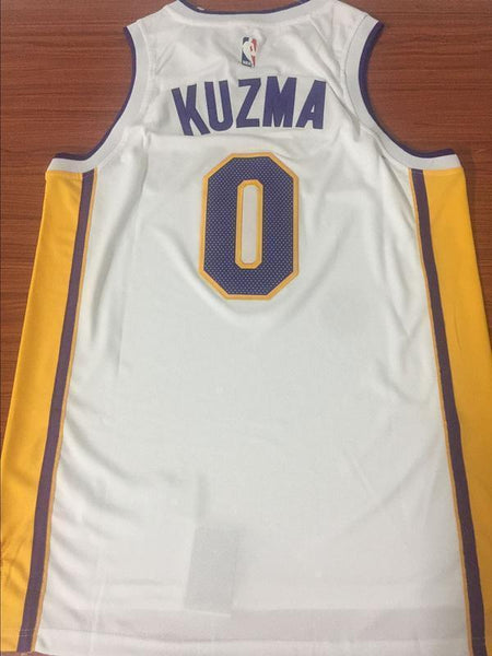 Men 0 Kyle Kuzma Jersey White Los Angeles Lakers Swingman Fanatics - fastssd - NBA Jersey - nRevo
