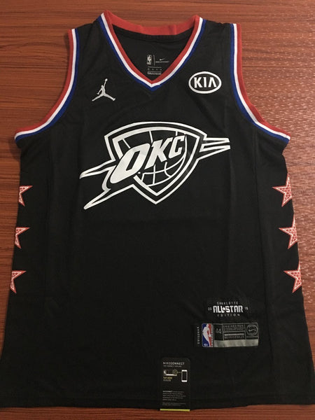 Men 0 Russell Westbrook Jersey Black Oklahoma City Thunder Jersey Swingman - fastssd - NBA Jersey - nRevo