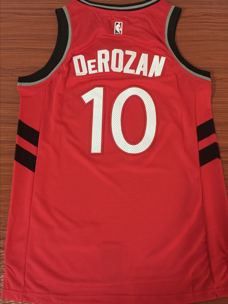 Men 10 DeMar DeRozan Jersey Red Toronto Raptors Jersey Swingman Fanatics - fastssd - NBA Jersey - nRevo