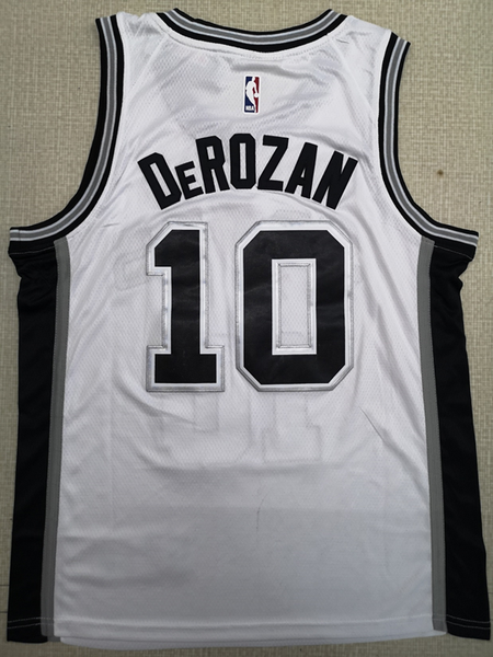 Men 10 DeMar DeRozan Jersey White San Antonio Spurs Jersey Swingman Fanatics - fastssd - NBA Jersey - nRevo