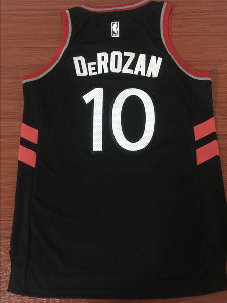 Men 10 DeMar DeRozan Jersey Black Toronto Raptors Jersey Swingman Fanatics - fastssd - NBA Jersey - nRevo