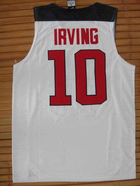 Men 10 Kyrie Irving Jersey White Team USA Swingman Fanatics - fastssd - NBA Jersey - nRevo