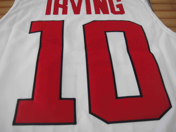 Men 10 Kyrie Irving Jersey White Team USA Swingman Fanatics - fastssd - NBA Jersey - nRevo