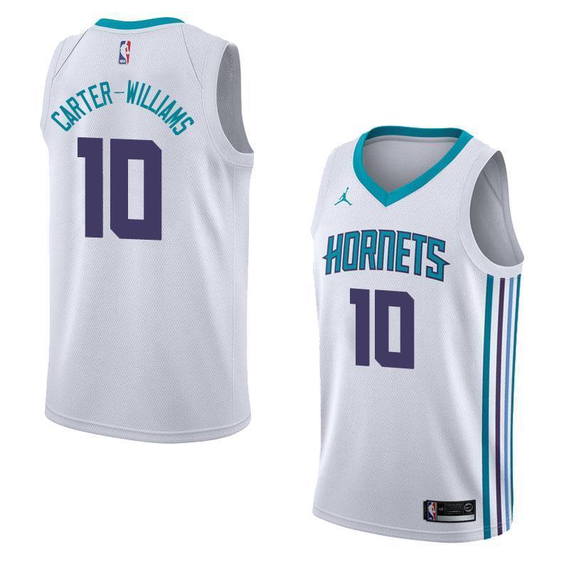 Men 10 Michael Carter-Williams White Charlotte Hornets Jersey Fanatics - fastssd - NBA Jersey - nRevo