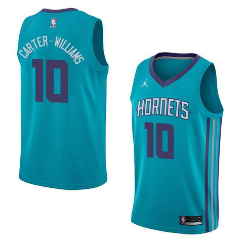 Men 10 Michael Carter-Williams Jersey Blue Charlotte Hornets Jersey Fanatics - fastssd - NBA Jersey - nRevo