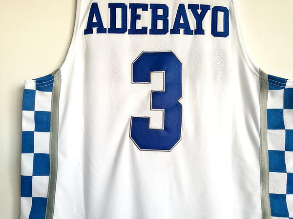 Men 3 Bam Adebayo Jersey White Kentucky Wildcats Jersey Swingman Fanatics - fastssd - NBA Jersey - nRevo