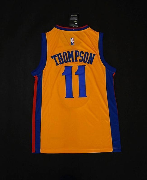 Men Golden State Warriors 11 Klay Thompson Jersey Yellow the Bay - fastssd - NBA Jersey - nRevo