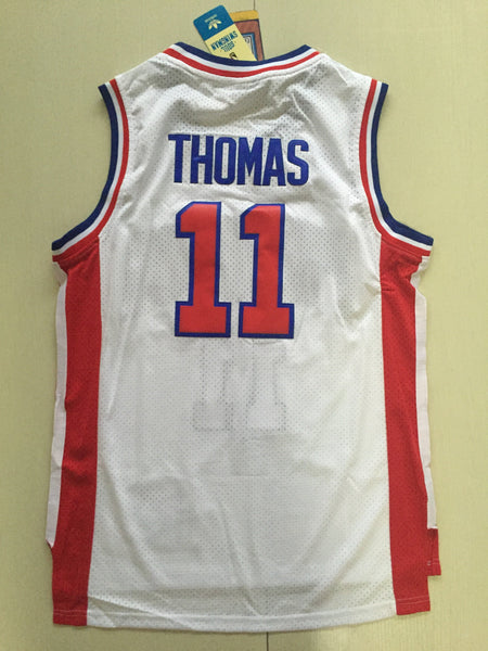 Men 11 Isiah Thomas Jersey White Detroit Pistons Jersey Swingman Fanatics - fastssd - NBA Jersey - nRevo