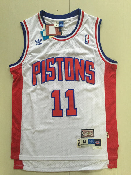 Men 11 Isiah Thomas Jersey White Detroit Pistons Jersey Swingman Fanatics - fastssd - NBA Jersey - nRevo