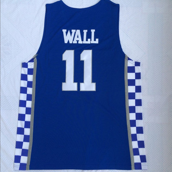 Men 11 John Wall Jersey Blue Kentucky Wildcats Jersey Swingman - fastssd - NBA Jersey - nRevo