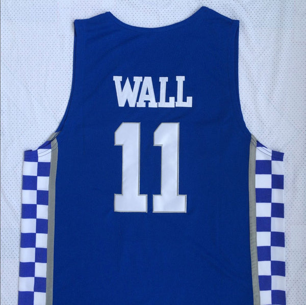 Men 11 John Wall Jersey Blue Kentucky Wildcats Jersey Swingman - fastssd - NBA Jersey - nRevo