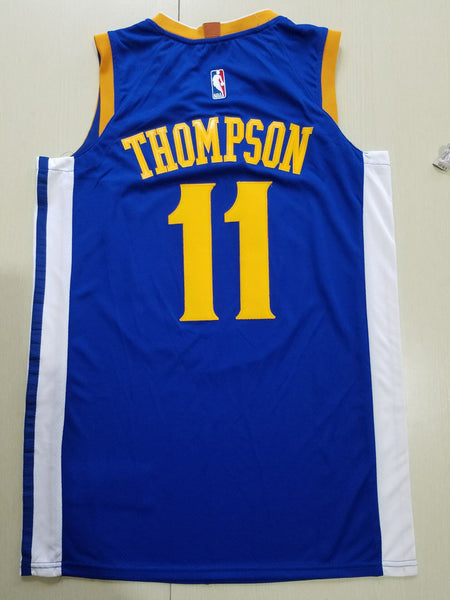 Men 11 Klay Thompson Jersey Blue Golden State Warriors Jersey Swingman - fastssd - NBA Jersey - nRevo