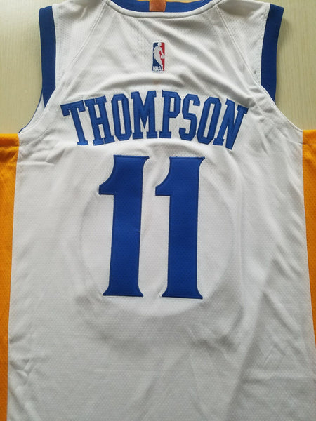Men 11 Klay Thompson Jersey White Golden State Warriors Jersey Swingman - fastssd - NBA Jersey - nRevo