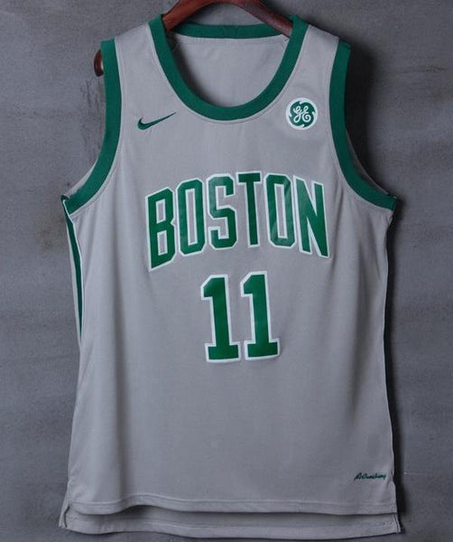 Men 11 Kyrie Irving Celtics Jersey Gray City Edition Authentic Player - fastssd - NBA Jersey - nRevo