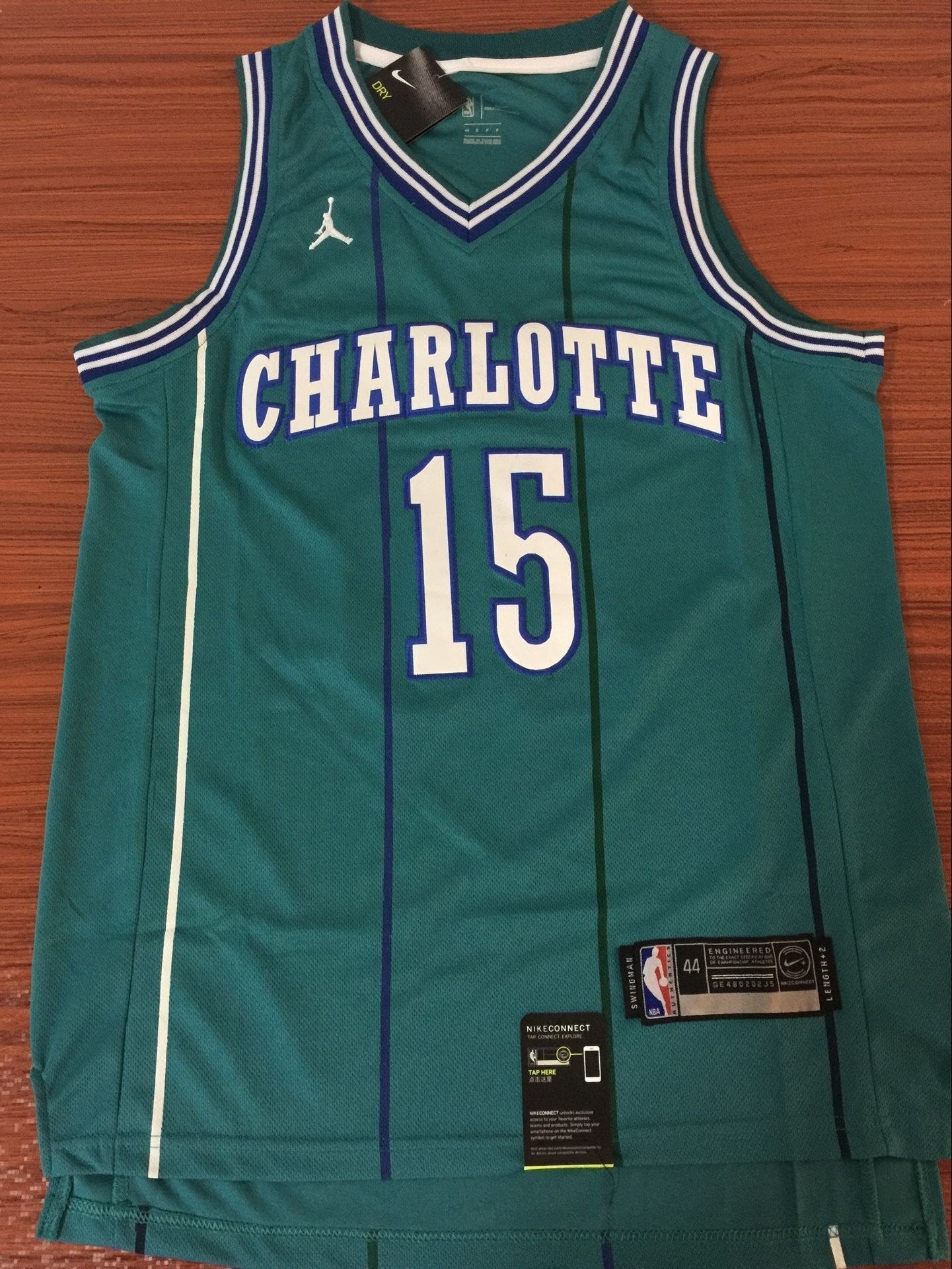 Men 15 Kemba Walker Jersey Blue Charlotte Hornets Jersey Fanatics - fastssd - NBA Jersey - nRevo