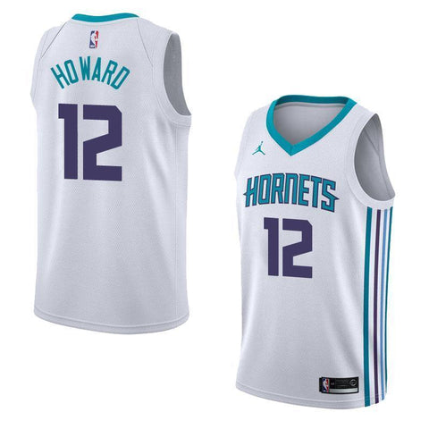 Men 12 Dwight Howard White Charlotte Hornets Jersey Fanatics - fastssd - NBA Jersey - nRevo