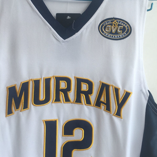 Men 12 Ja Morant Jersey White Murray State Jersey Fanatics Swingman