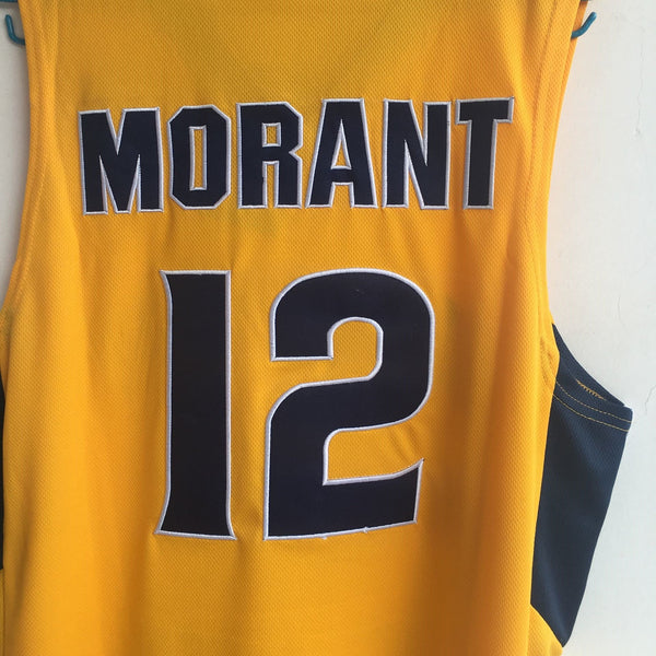 Men 12 Ja Morant Jersey Yellow Murray State Jersey Fanatics Swingman