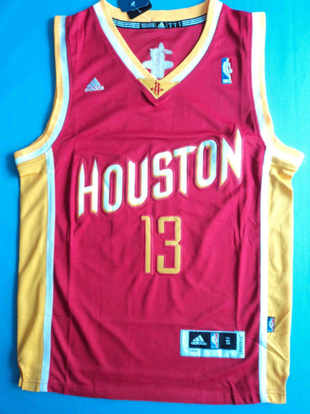 Men 13 James Harden Swingman Jersey Red Yellow Houston Rockets Fanatics - fastssd - NBA Jersey - nRevo