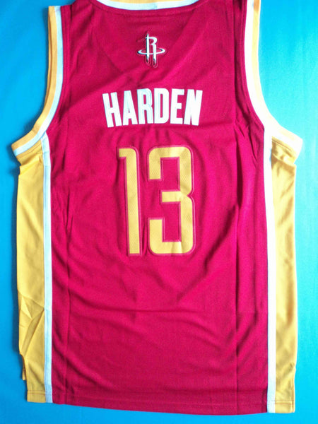 Men 13 James Harden Swingman Jersey Red Yellow Houston Rockets Fanatics - fastssd - NBA Jersey - nRevo