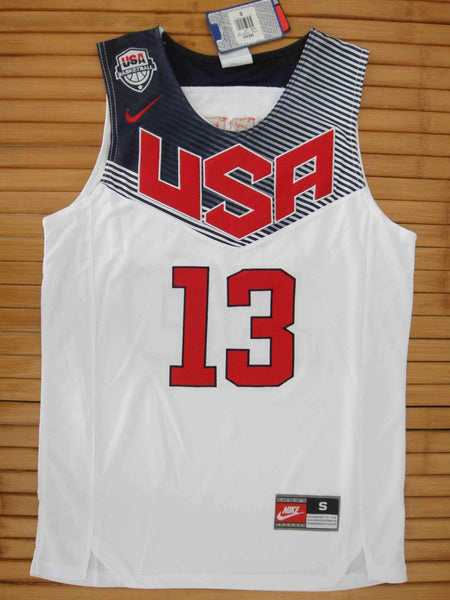 Men 13 James Harden Jersey White color USA Dream Team Swingman - fastssd - NBA Jersey - nRevo