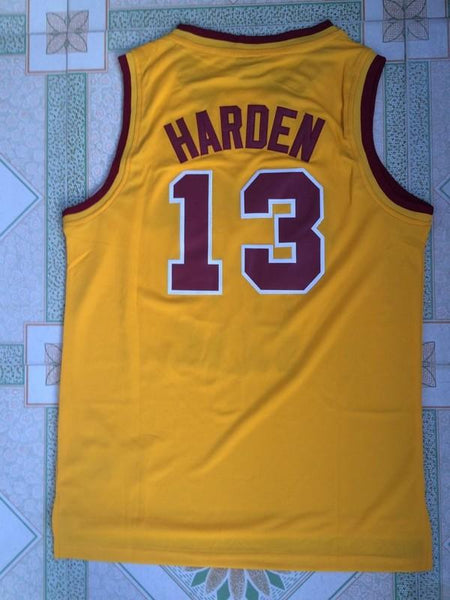 Men 13 James Harden Jersey Yellow Arizona State Jersey Swingman Fanatics
