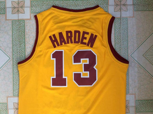 Men 13 James Harden Jersey Yellow Arizona State Jersey Swingman Fanatics