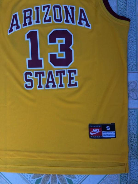Men 13 James Harden Jersey Yellow Arizona State Jersey Swingman Fanatics