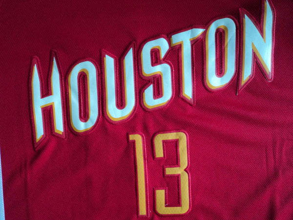 Men 13 James Harden Swingman Jersey Red Yellow Houston Rockets Fanatics - fastssd - NBA Jersey - nRevo