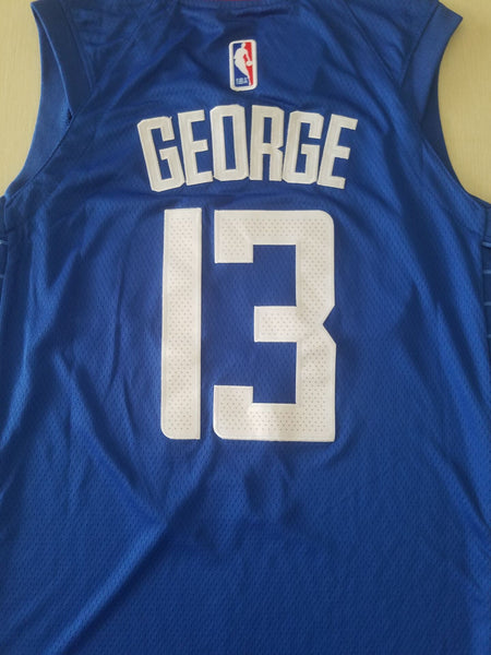 Men 13 Paul George Jersey Blue Los Angeles Clippers Jersey Swingman Fanatics - fastssd - NBA Jersey - nRevo