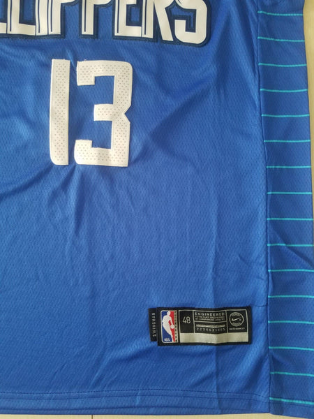 Men 13 Paul George Jersey Blue Los Angeles Clippers Jersey Swingman Fanatics - fastssd - NBA Jersey - nRevo