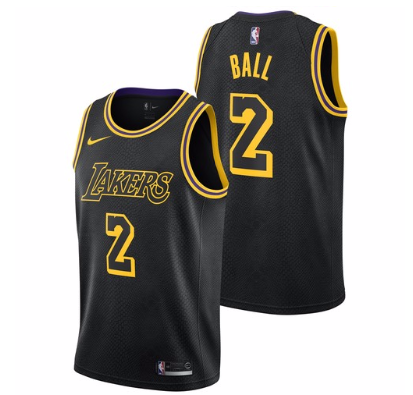 Men 2 Lonzo Ball Jersey Black Los Angeles Lakers Fanatics Swingman - fastssd - NBA Jersey - nRevo