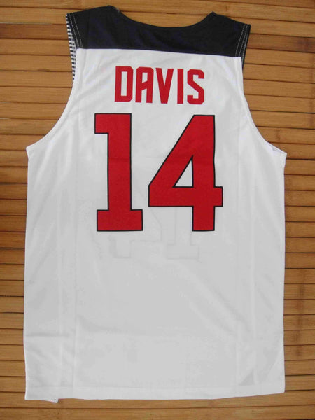 Men 14 Anthony Davis Jersey White Team USA Swingman Fanatics - fastssd - NBA Jersey - nRevo