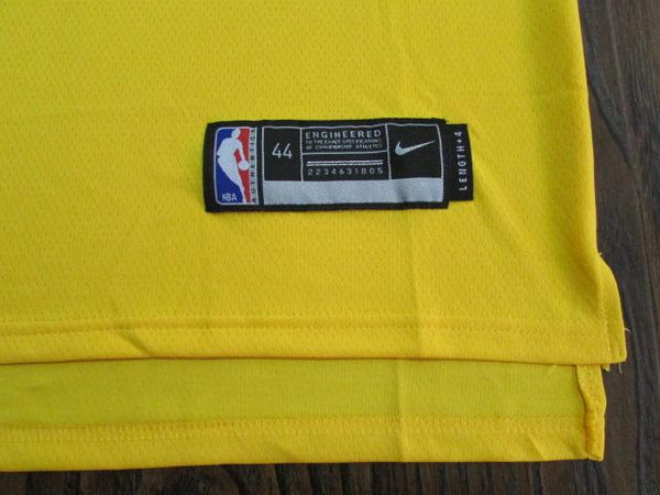 Men 14 Brandon Ingram Jersey Yellow Los Angeles Lakers Jersey Fanatics Swingman