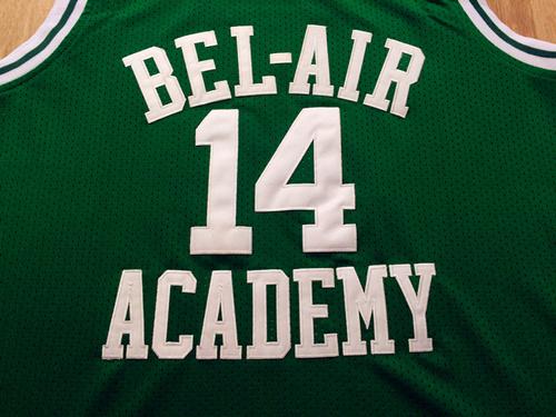 Men 14 Will Smith Jersey Green Bel-Air Academy Jersey Swingman - fastssd - NBA Jersey - nRevo