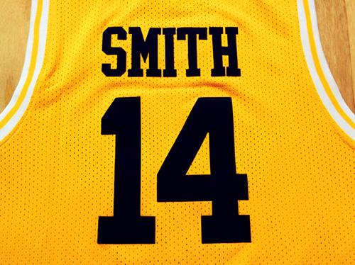 Men 14 Will Smith Jersey Yellow Bel-Air Academy Jersey Swingman - fastssd - NBA Jersey - nRevo