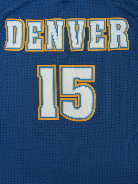 Men 15 Carmelo Anthony Jersey Blue Denver Nuggets Jersey Swingman - fastssd - NBA Jersey - nRevo
