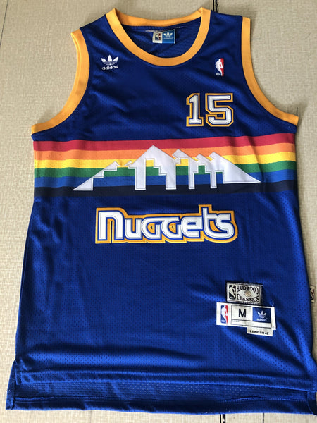 Men 15 Carmelo Anthony Jersey Special Blue Denver Nuggets Jersey Hardwood Classics - fastssd - NBA Jersey - nRevo