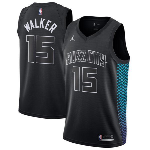 Men 15 Kemba Walker Jersey Black Charlotte Hornets Jersey Fanatics - fastssd - NBA Jersey - nRevo