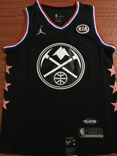 Men 15 Nikola Jokic Jersey Black Denver Nuggets Jersey Swingman - fastssd - NBA Jersey - nRevo