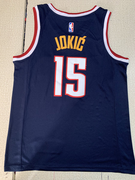 Men 15 Nikola Jokic Jersey Blue Denver Nuggets Jersey Swingman - fastssd - NBA Jersey - nRevo