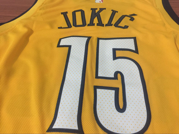 Men 15 Nikola Jokic Jersey Yellow Denver Nuggets Swingman Jersey Fanatics - fastssd - NBA Jersey - nRevo
