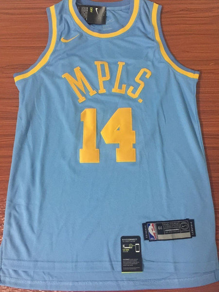 Men 14 Brandon Ingram Jersey MPLS Blue Los Angeles Lakers Jersey Fanatics - fastssd - NBA Jersey - nRevo