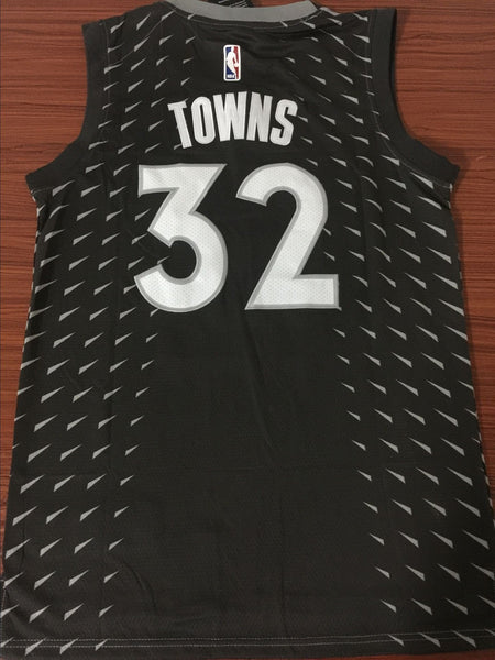 Men 32 Karl-Anthony Towns City Jersey Gray Minnesota Timberwolves Fans - fastssd - NBA Jersey - nRevo